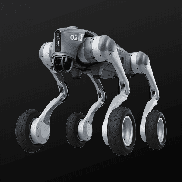 Unitree Go2-W U4 Quadruped Robotic Dog with XT16 LiDAR(Go2-W-U4)