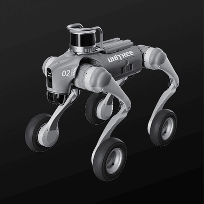 Unitree Go2-W U4 Quadruped Robotic Dog with XT16 LiDAR(Go2-W-U4)