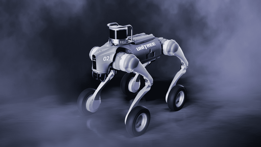 Unitree Go2-W U4 Quadruped Robotic Dog with XT16 LiDAR(Go2-W-U4)
